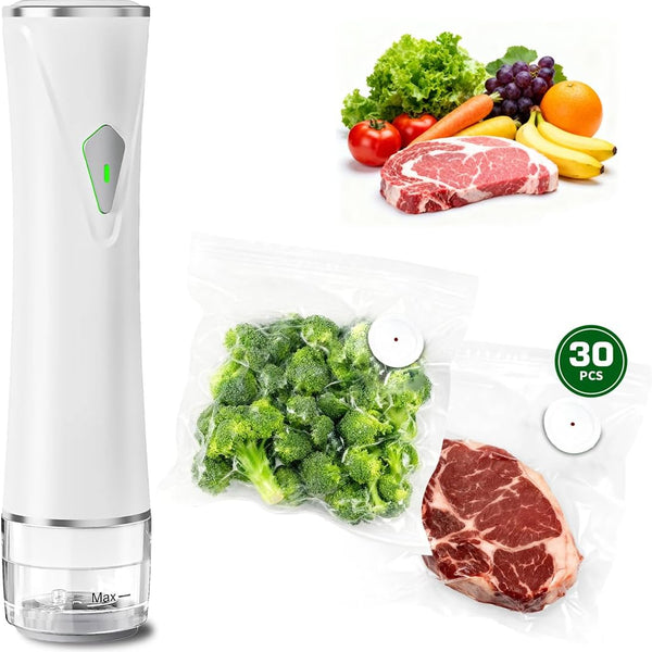 SIHUADON One-Touch Portable Handheld Vacuum Sealer Kit